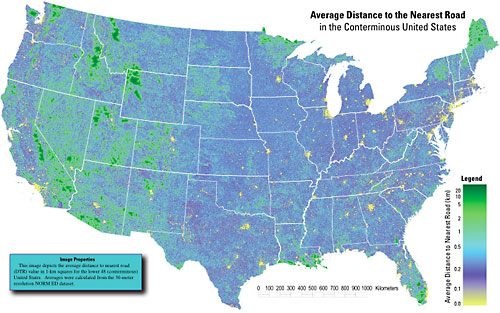 Us Map Distance