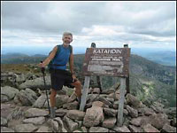 Ken Grant completes AT at Mount Katahdin