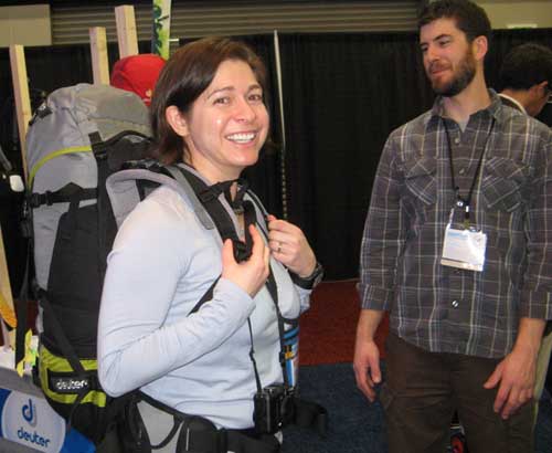 Alicia's liking this Deuter pack