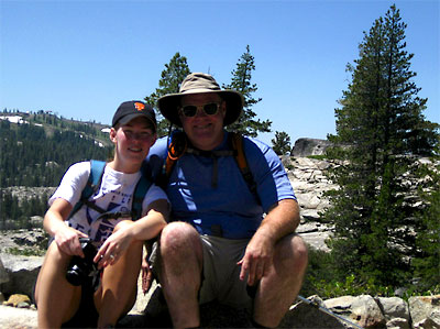 Al and Elizabeth, Summit Lake Trail, Donner Summit, CA