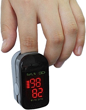 Brooks-Range Finger Pulse Oximeter