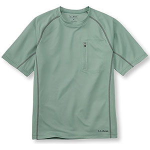 L.L.Bean Coolweave Technical Fishing Shirt, Short-Sleeve