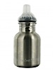 New Wave Enviro Stainless Steel Children's Bottle with Sippy Cap 12 oz