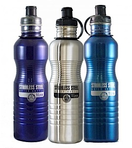 New Wave Enviro Stainless Steel Bottle 1L