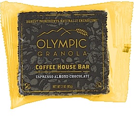 Olympia Granola Espresso Almond Chocolate Coffee House Bar