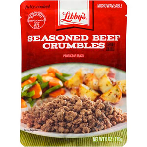 Libby's Seasoned Beef Crumbles