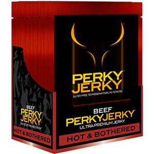 Perky Jerky Hot & Bothered Beef