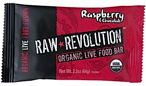 Raw Indulgence Raw Revolution Organic Raspberry & Chocolate Bar