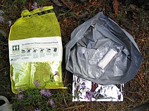Restop Wilderness Waste Containment Pouch