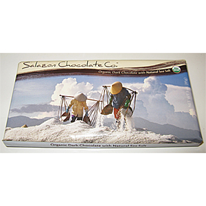 Salazon Chocolate Organic Dark Chocolate with Natural Sea Salt