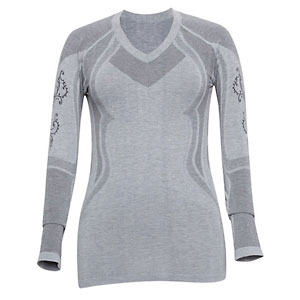 Terramar SmartSilk V-Neck Crew