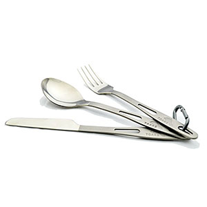 Toaks Titanium 3-Piece Cutlery Set