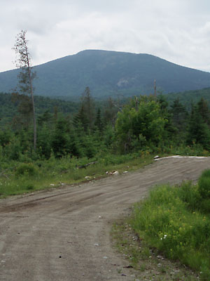 Baldpate Mountain from Burroughs Brook Road
