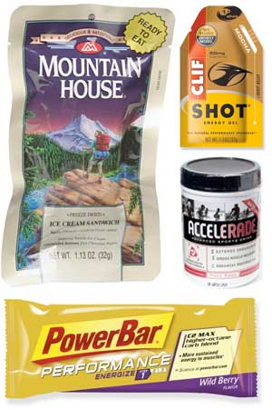 Backpacking and performance foods, drinks