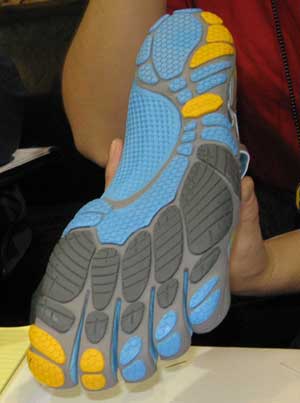 Vibram Five Fingers running shoe sole