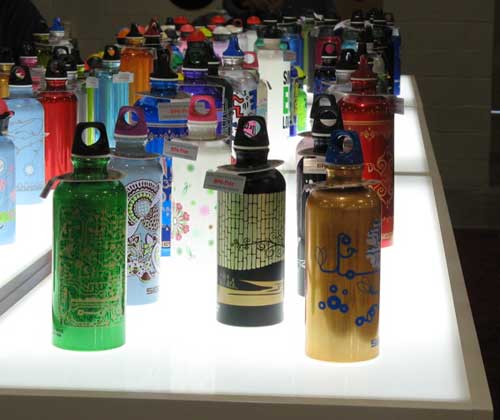 Sigg water bottles