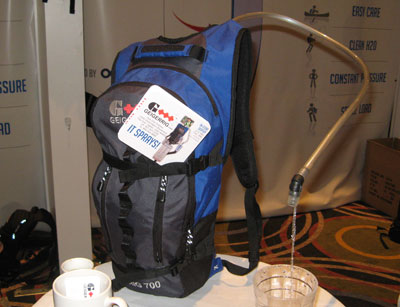 Geigerrig hydration pack