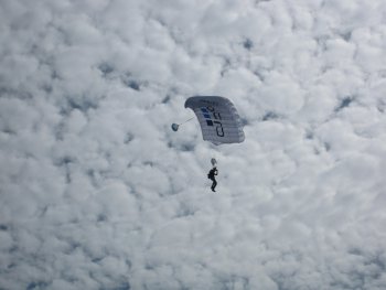 Sky diver.