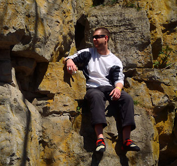 Rock Climbing at Rattlesnake Point, Ont