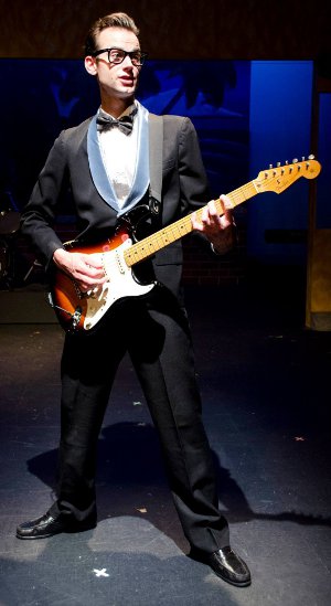  Eric Labanauskas as Buddy Holly, "The Buddy Holly Story,"  Highlands Playhouse, Highlands, NC