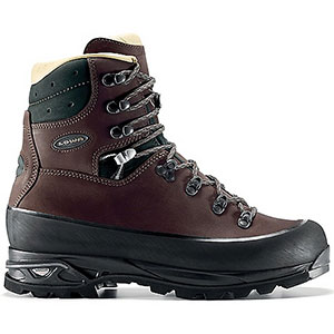 photo of a backpacking boot