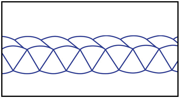 V-tube baffle