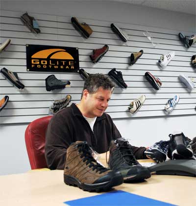 Doug Clark of GoLite Footwear