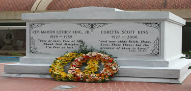 Martin Luther King tomb Martin Luther King tomb
