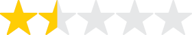 user rating: 1.5 of 5 user rating: 1.5 of 5